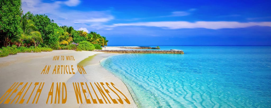 While writing in health and wellness niche keep your mind calm and your purpose foremost