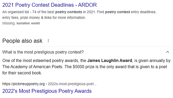 tips for writing poetry